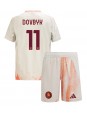 AS Roma Artem Dovbyk #11 Vieraspaita Lasten 2024-25 Lyhythihainen (+ shortsit)